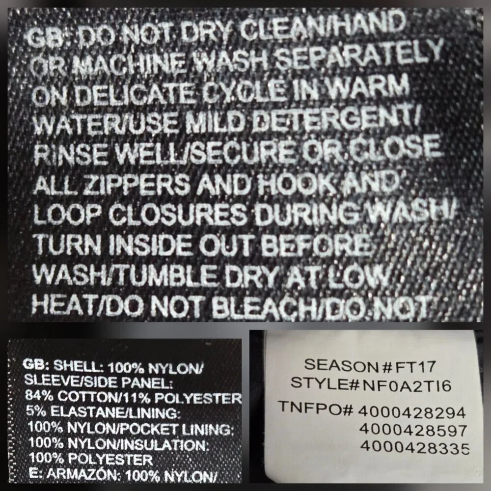 The North Face Women's Black and Charcoal Ski Jacket - Picture 8 of 8